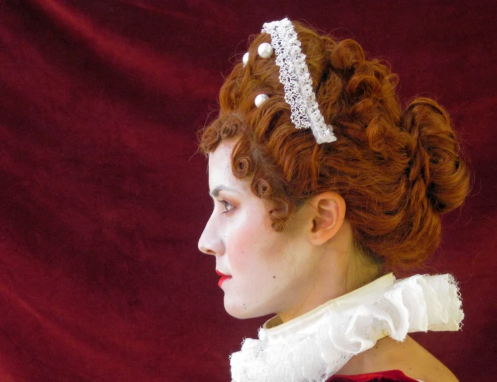 19th century Empire Biedermeier hairstyles
