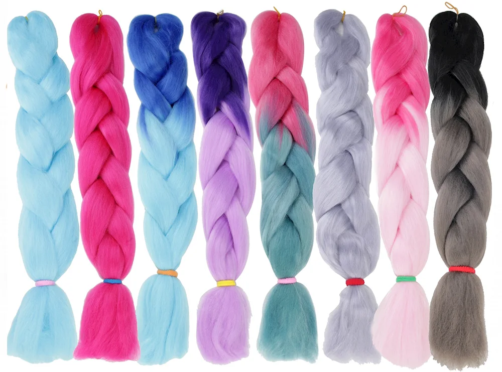 2 Braids canekalon palette