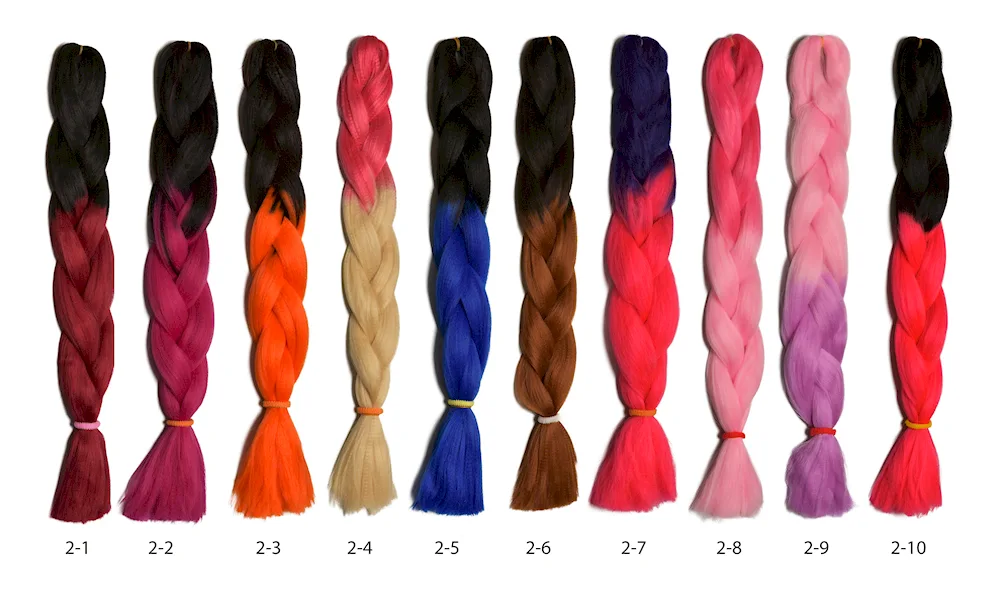 2 Braids canekalon