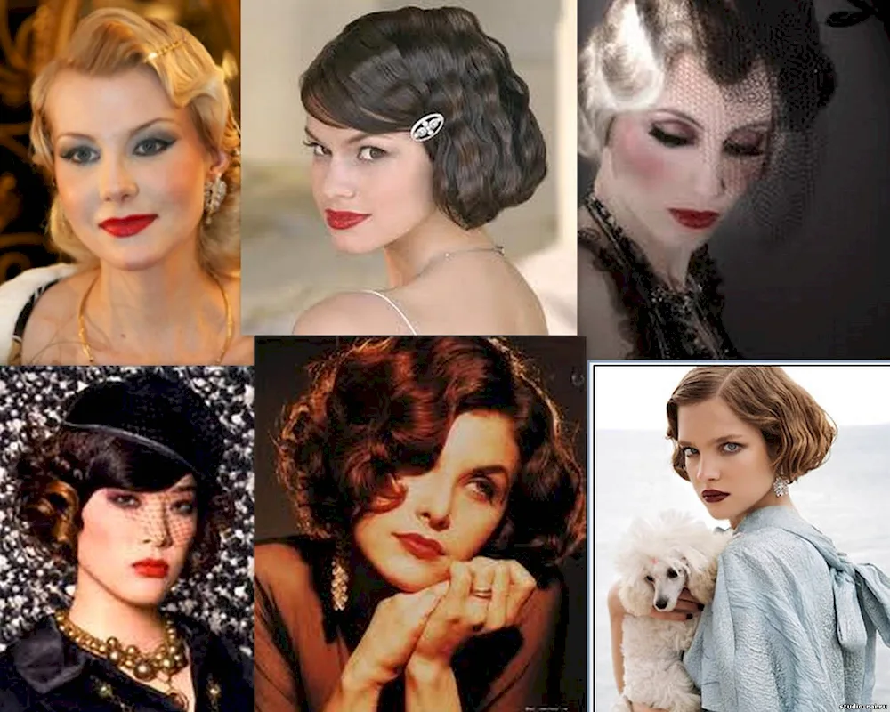 Gangster style makeup for the 30s. E's fashion