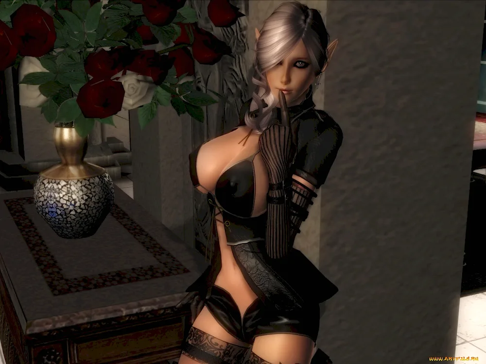 Elf with a bow