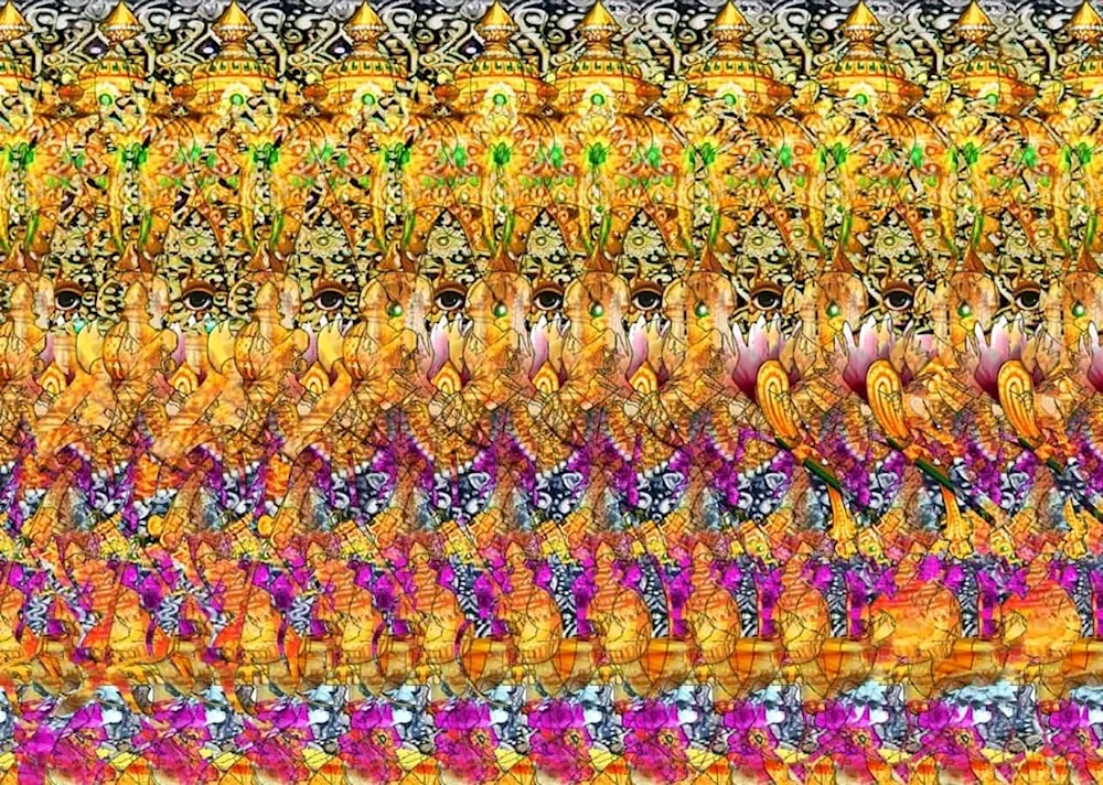 Lion King stereogram