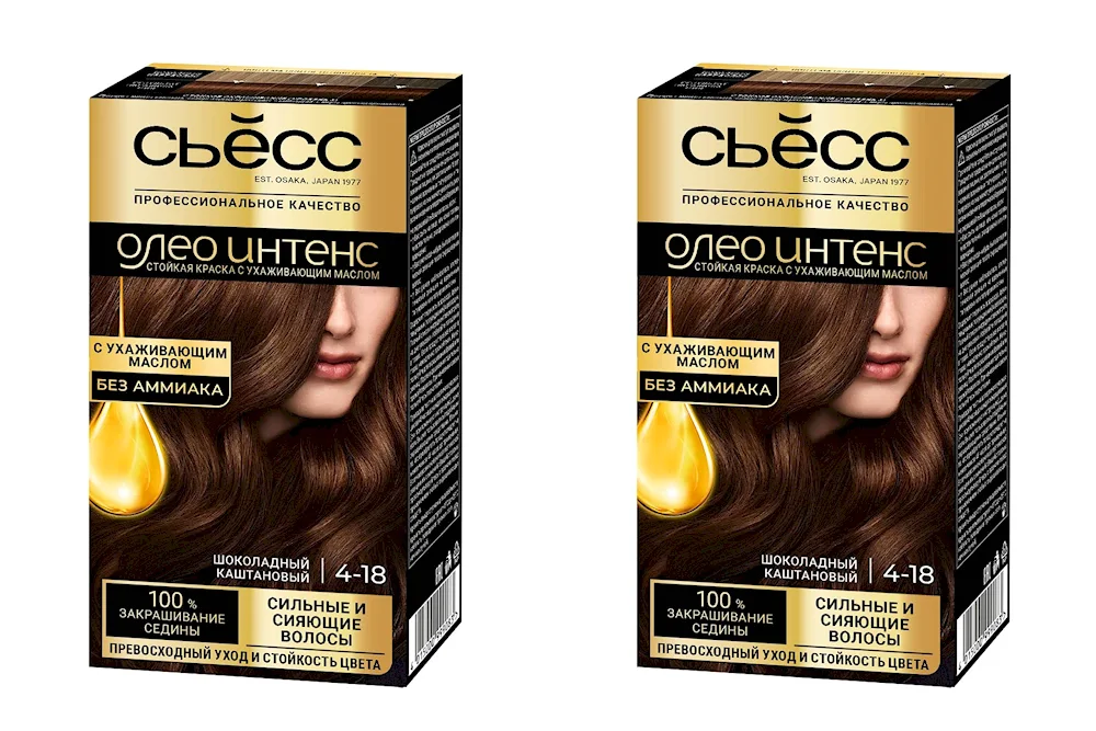 4-18 Syoss chocolate chestnut brown