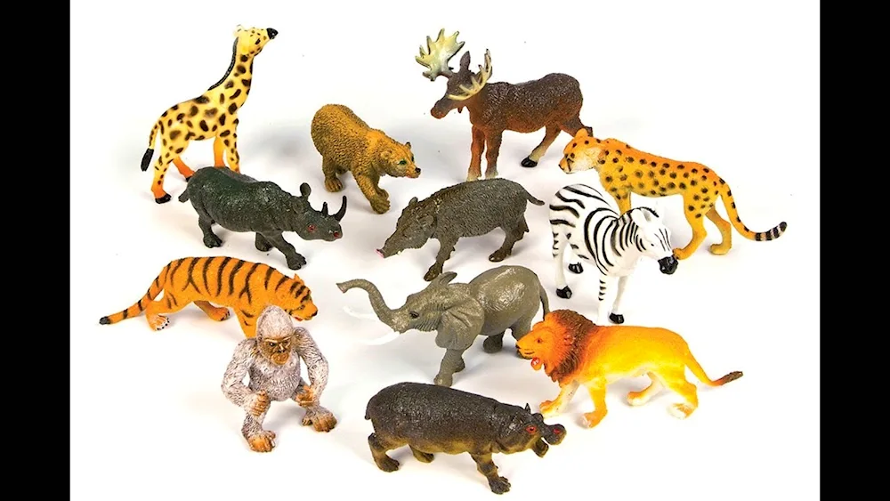 42387. 12723 Schleich Wild Animals Set