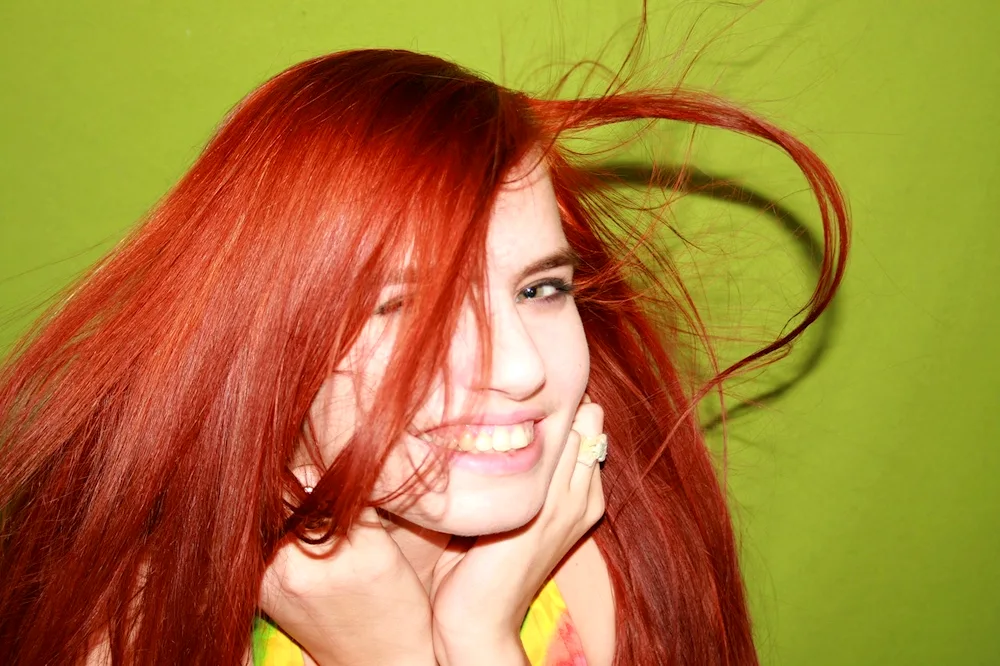 5.35 Red amber hair colour