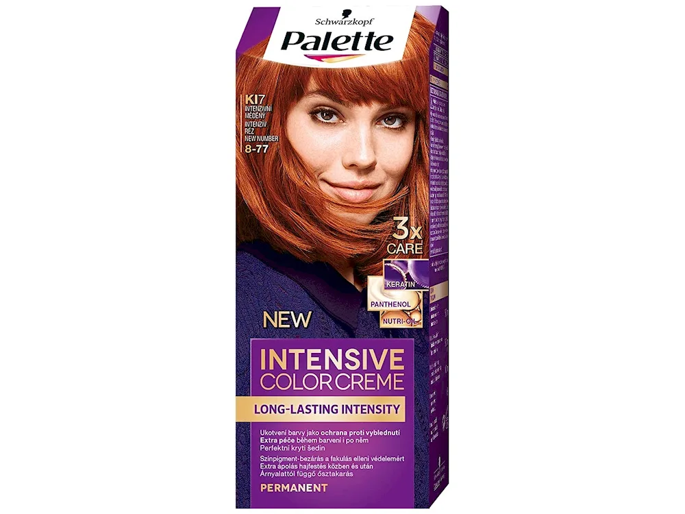 Estel red hair colour palette