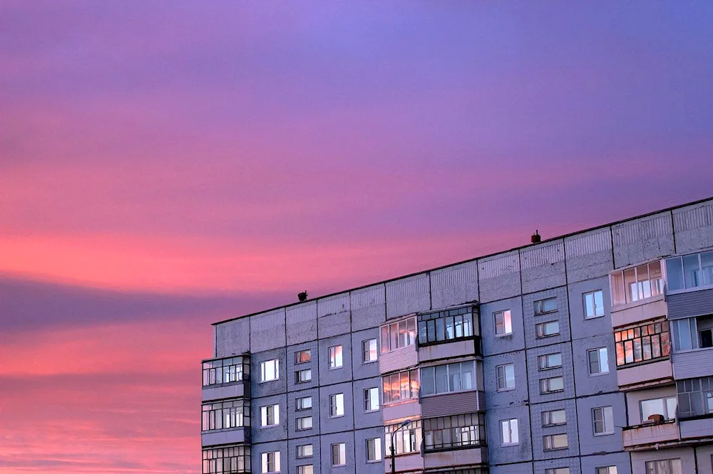 City dormitory district Twilight