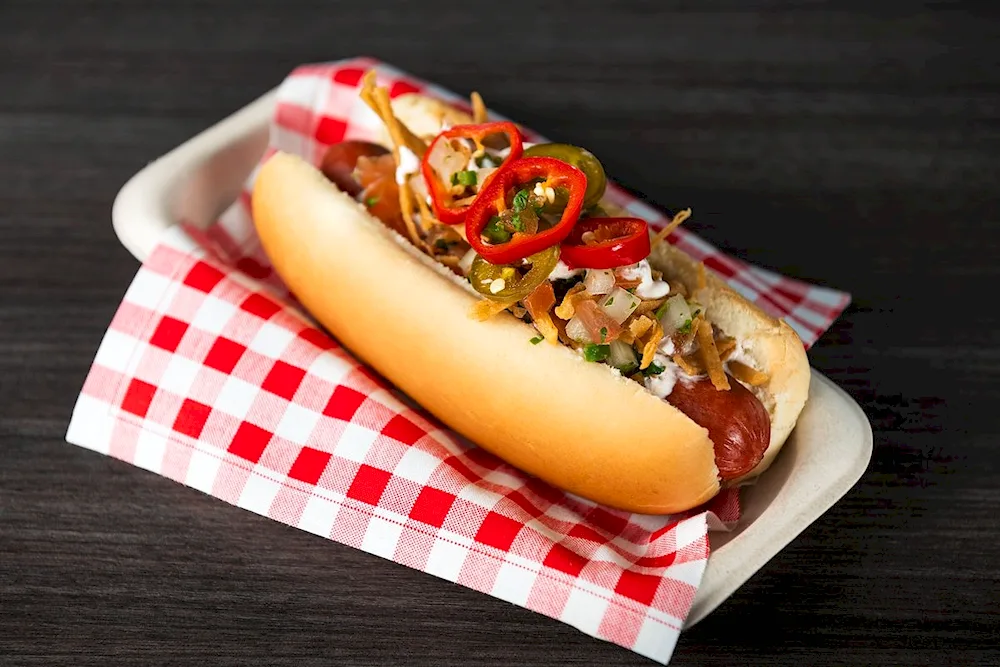 Danish hot dog