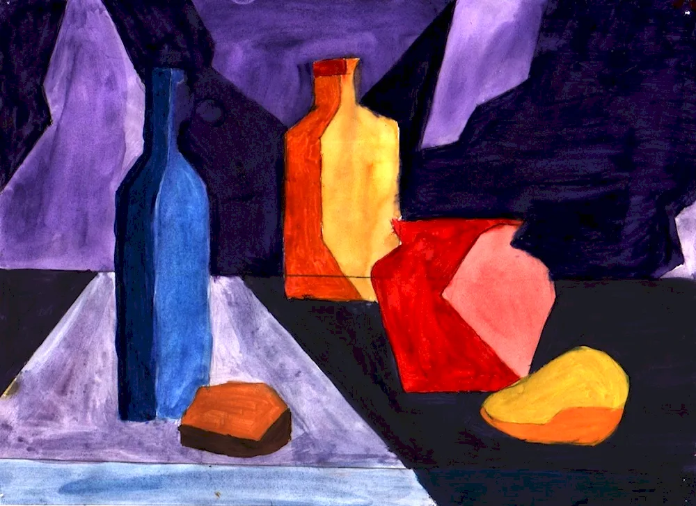 A Lentulov still life cubism