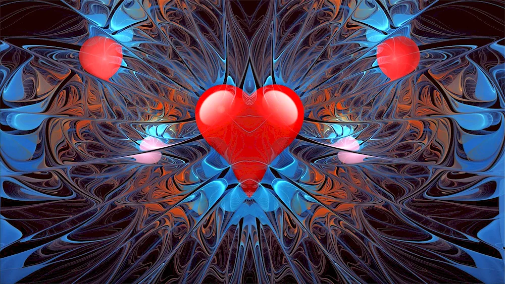 Heart abstract