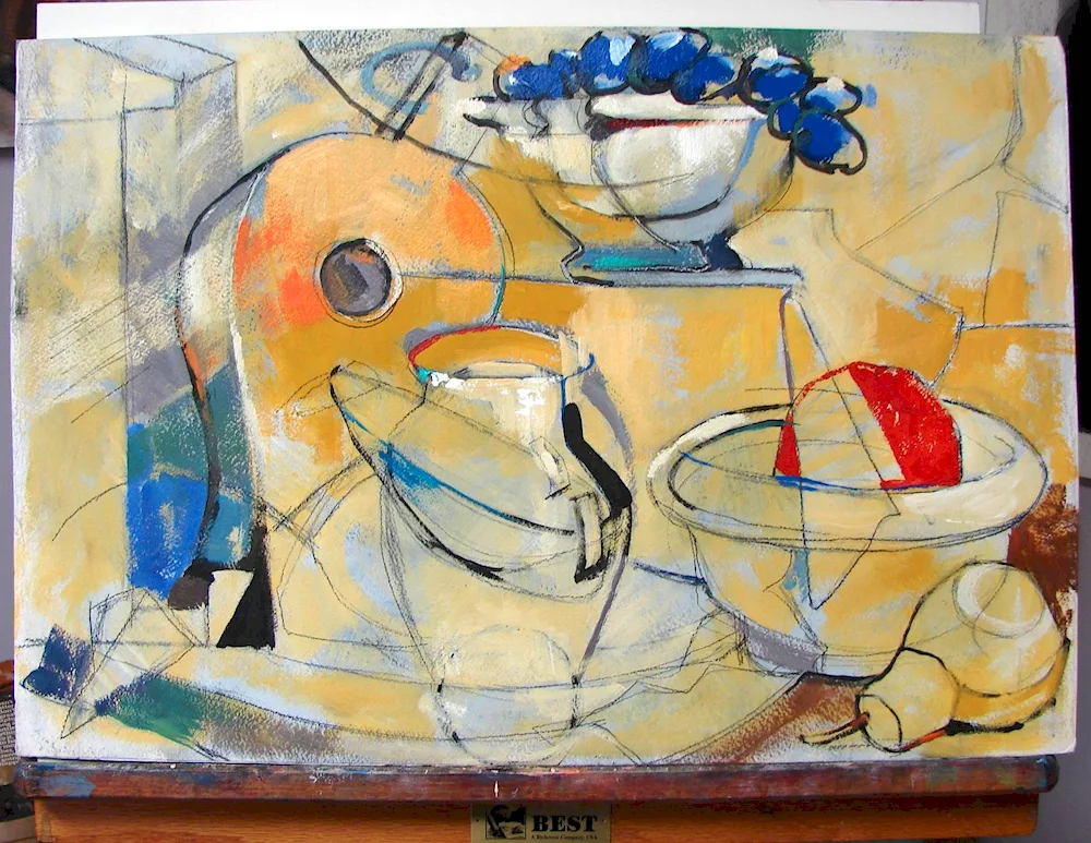 Ustinovich A. n. military still life