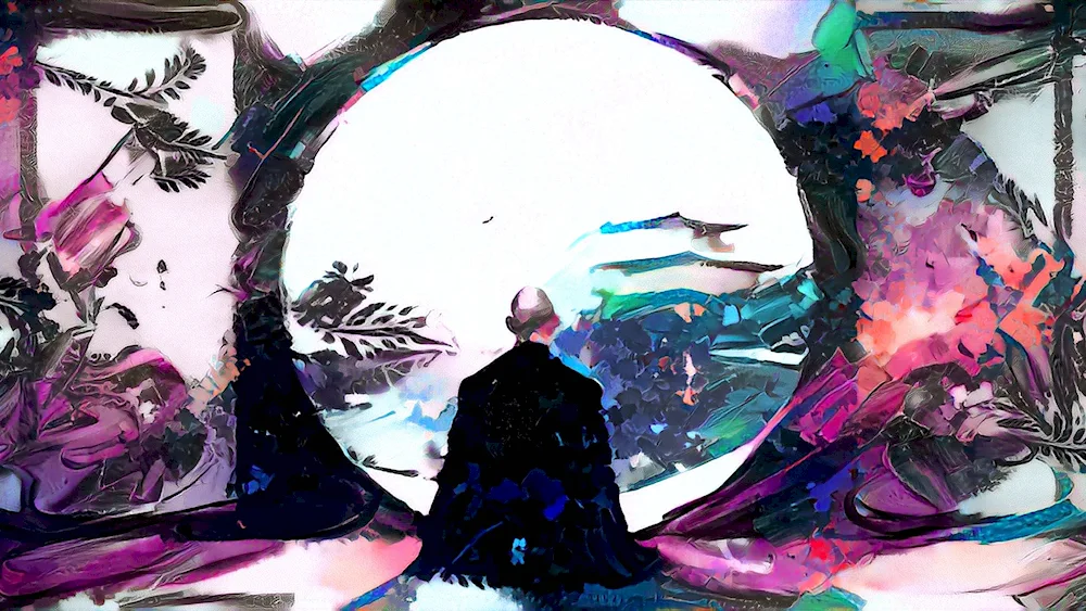 Abstract painting