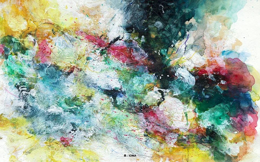 Abstraction painting