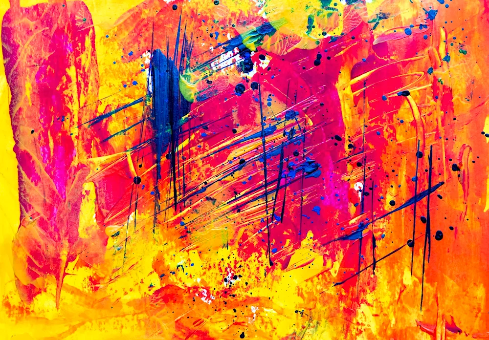 Abstraction painting