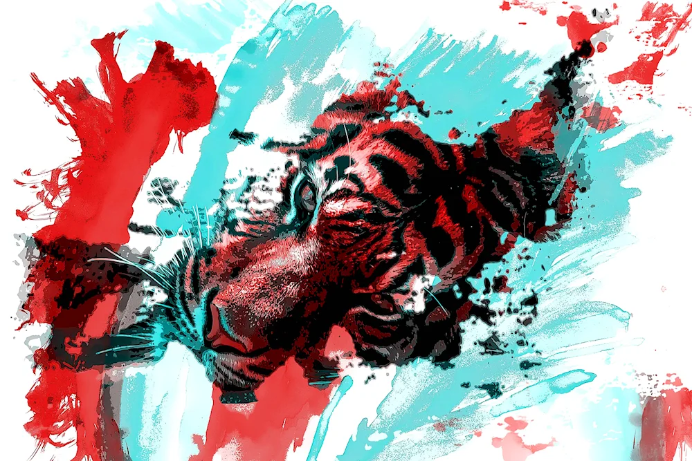 Abstract animals