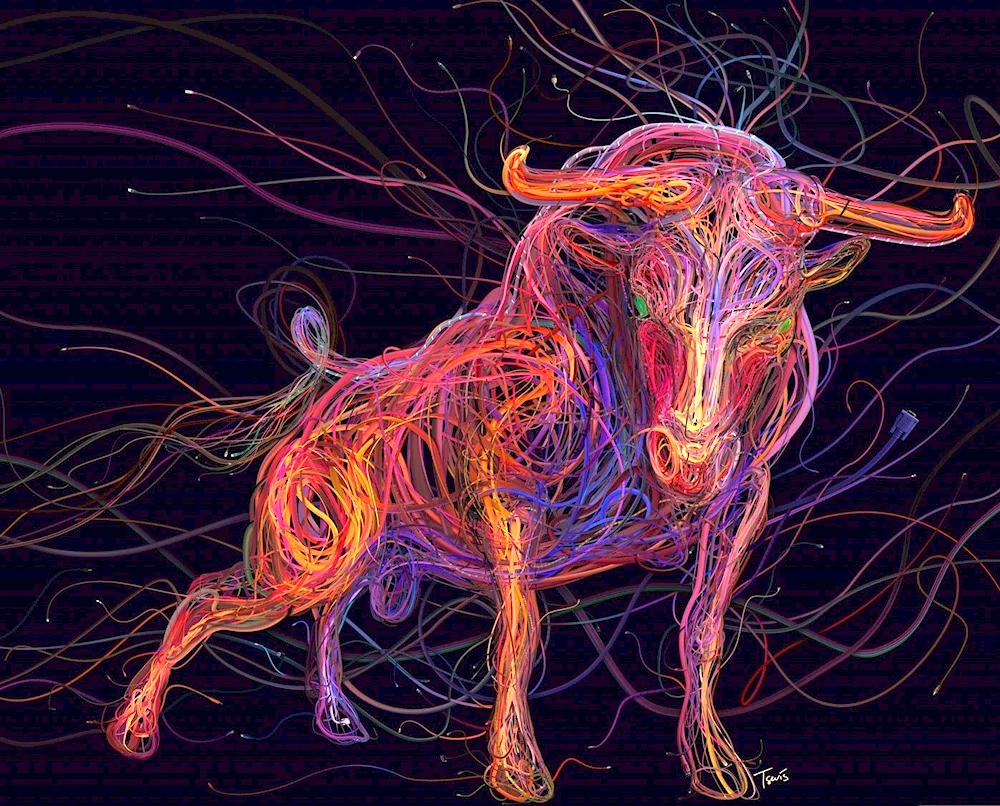 Abstract of animals