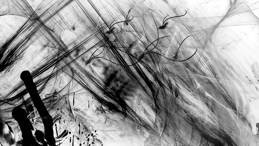 Abstraction in black and white