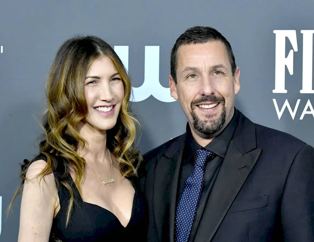 Jackie Sandler and Adam Sandler