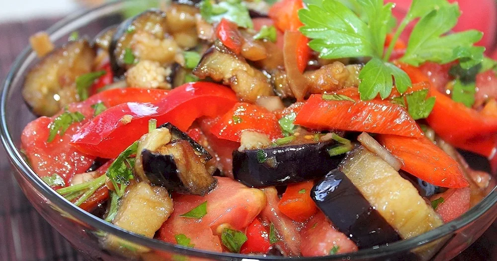 Eggplant salad