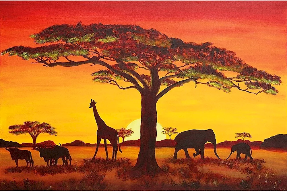 African style paintings