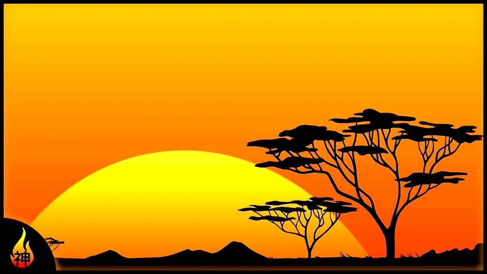 African motifs in painting