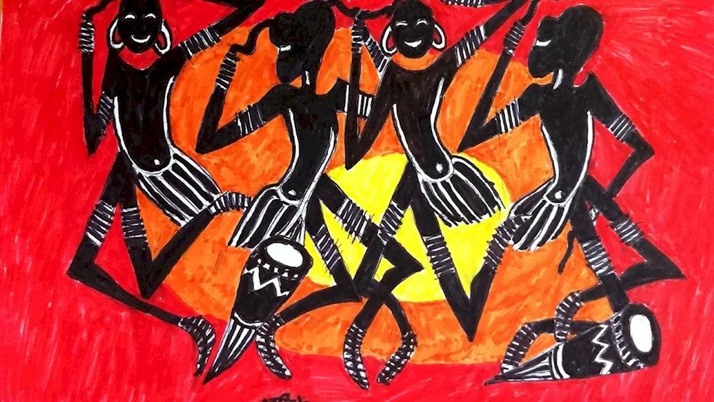African painting