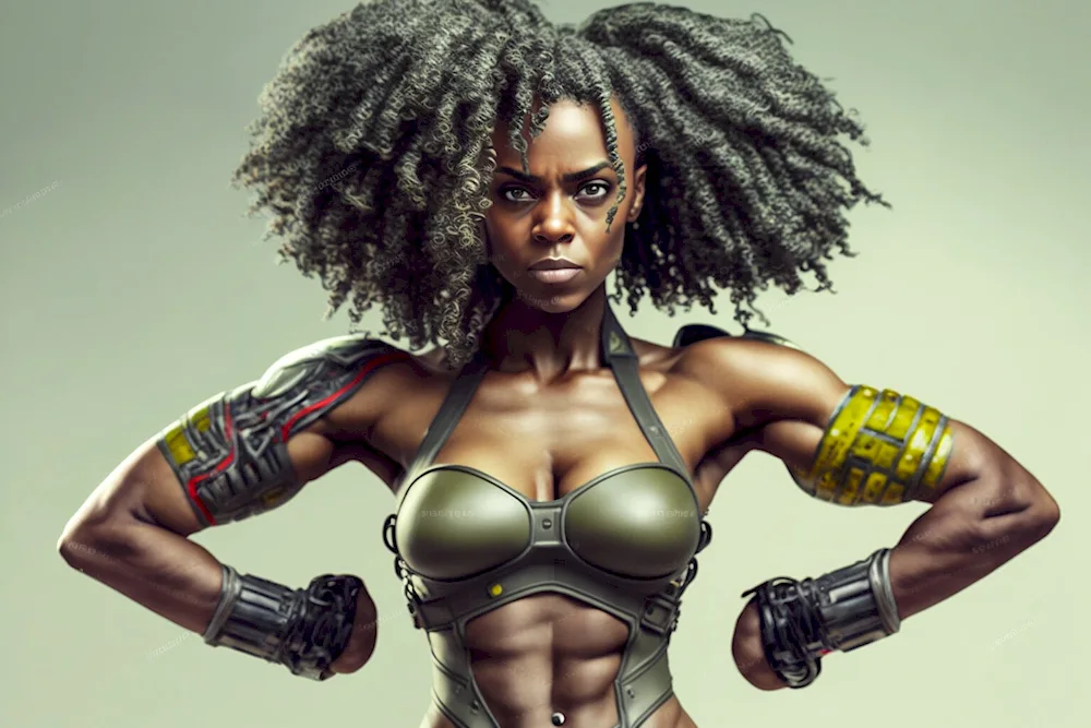 Afro Asian girls