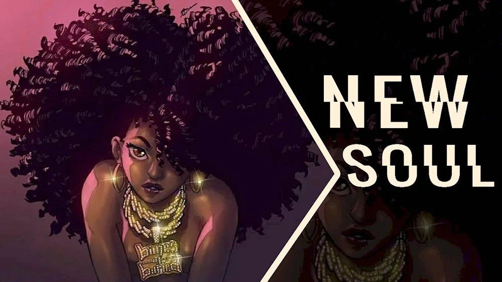 Afro background