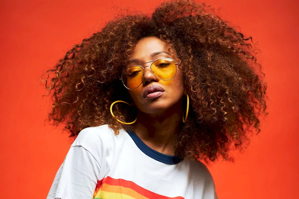 Afro curls 60 cm