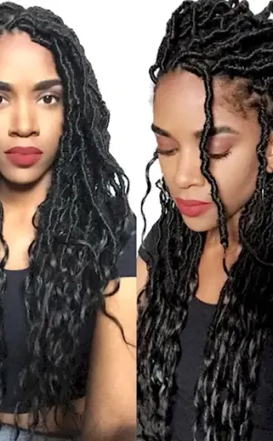 Afro curls Ariel