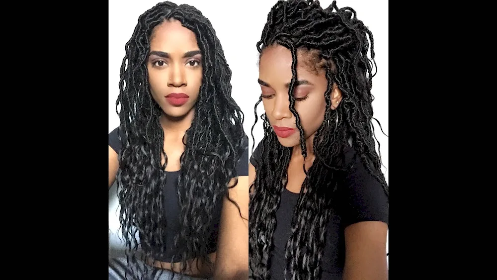 Afro curls Ariel