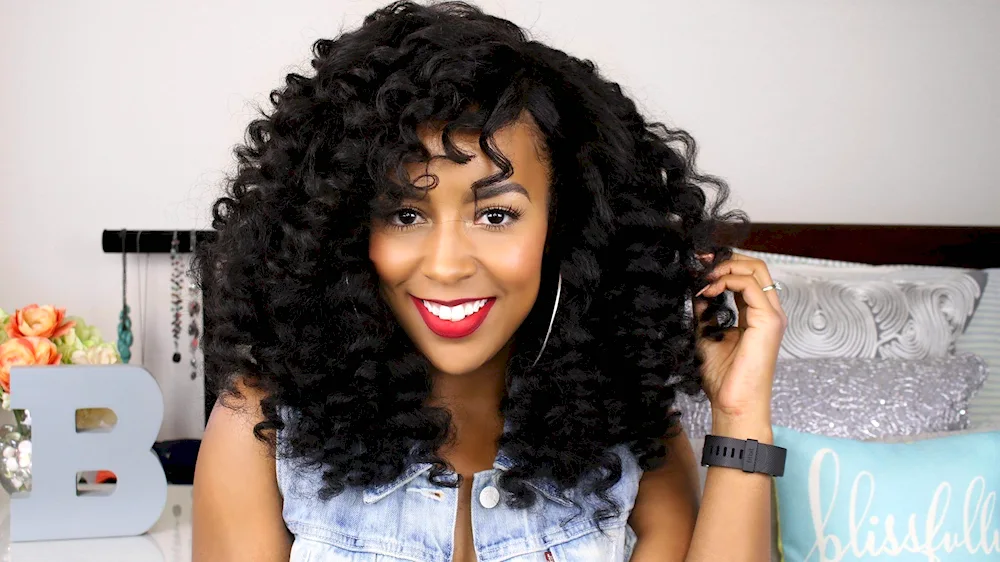 Afro curls Ariel