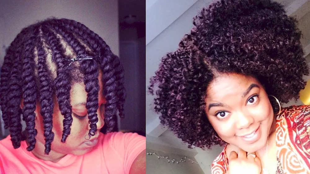 Afro curls Catherine