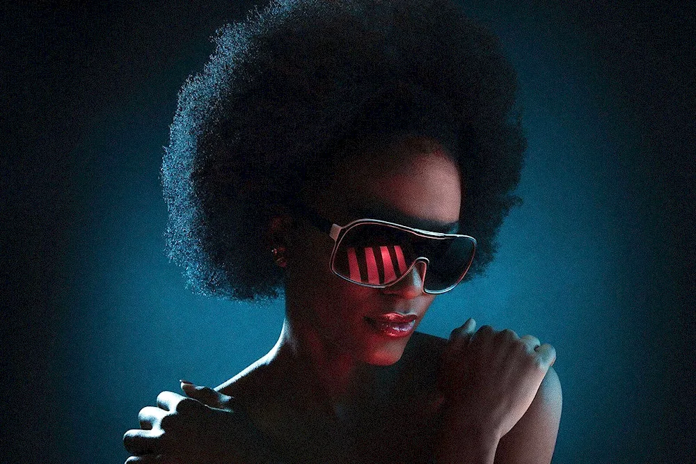 Afro lady