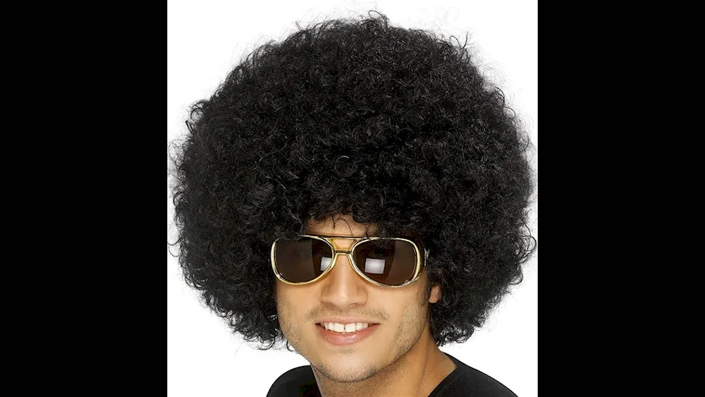 Afro wig 80s- x