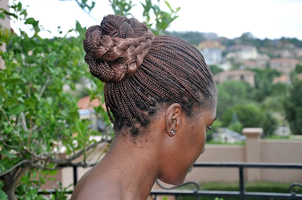 Afro braids de braids