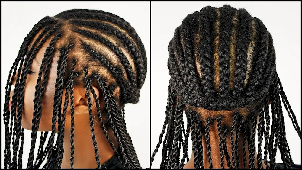 Afro braids Katherine Twist