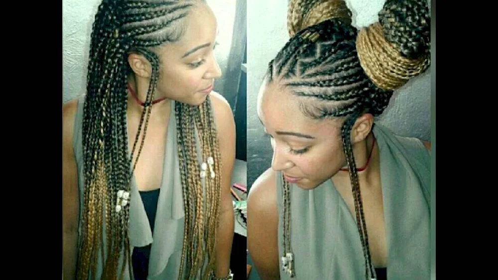 Rihanna braids