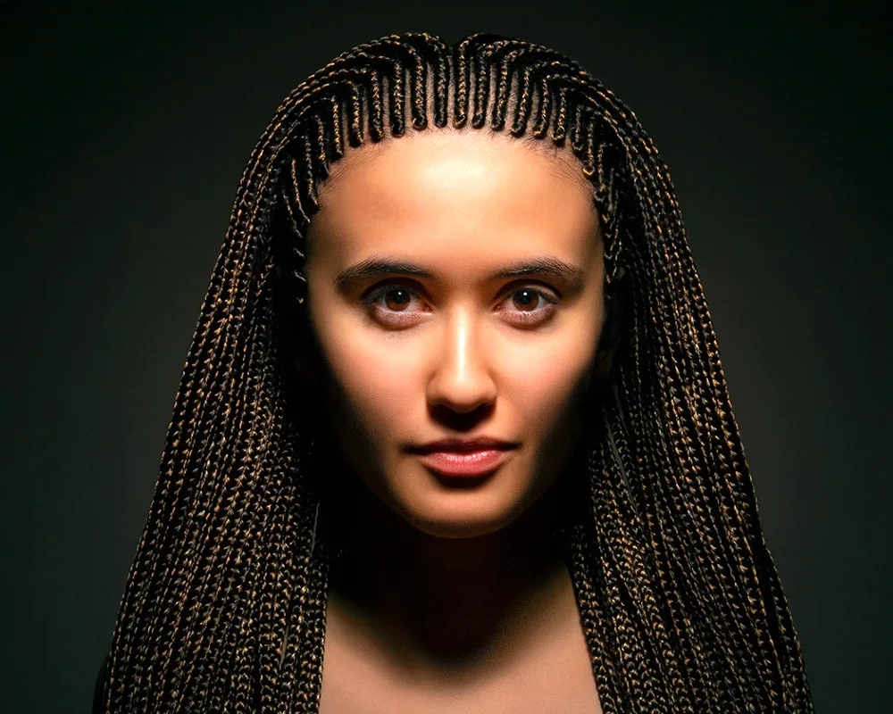 Afro braids zeezy braids