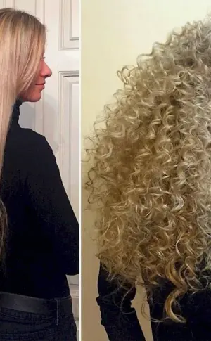 Afro curls Catherine