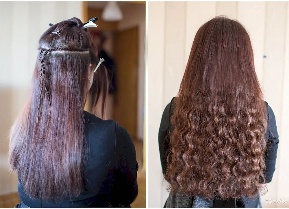 Olga Buzova hair extensions