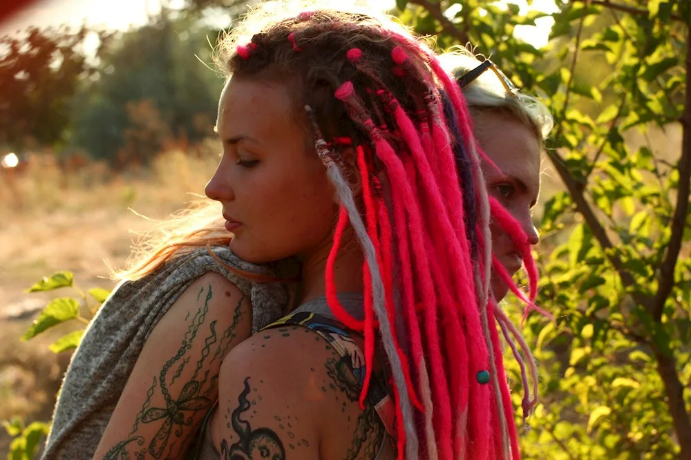 Small dreadlocks