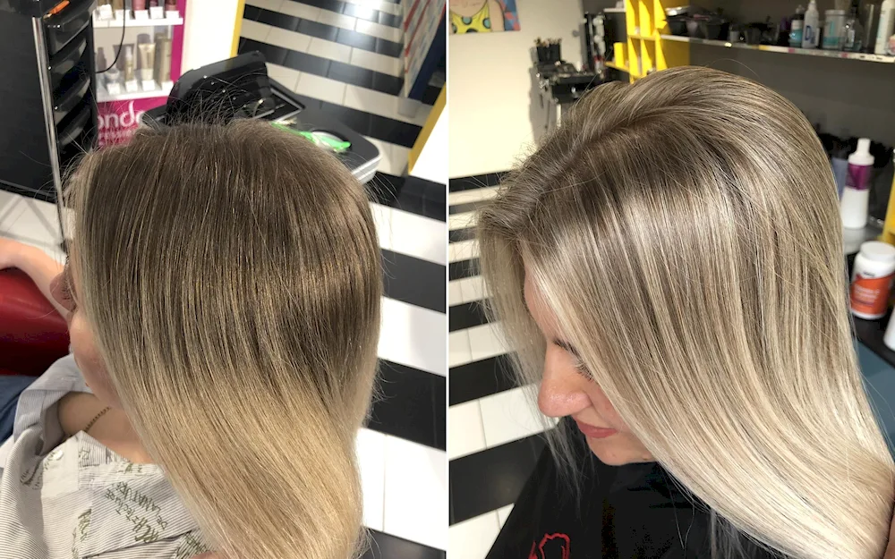 Cascade balayage