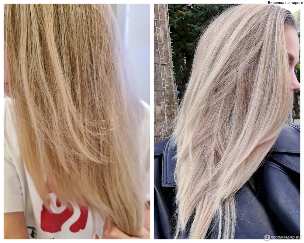 Beautiful blonding on overgrown roots