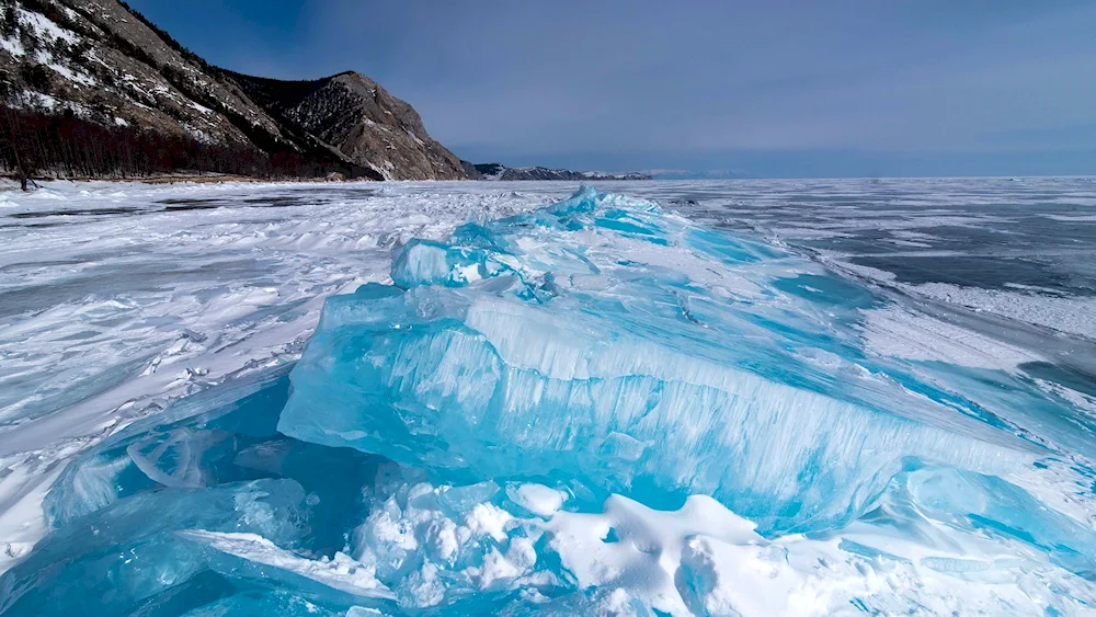 Lake Baikal ice