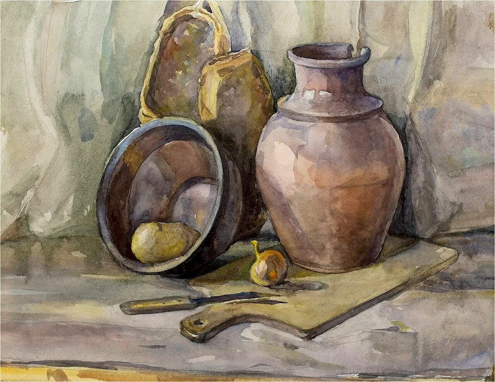 Fruit in watercolour