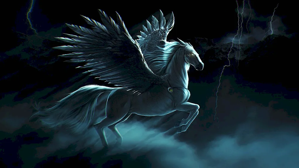 Akbuzat winged horse