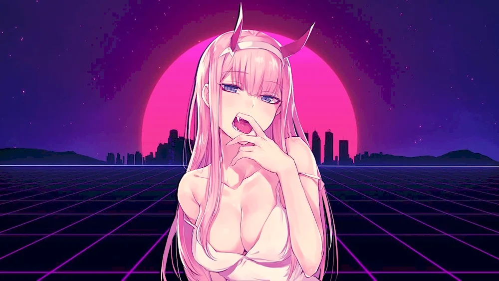 Ahegao Zero two