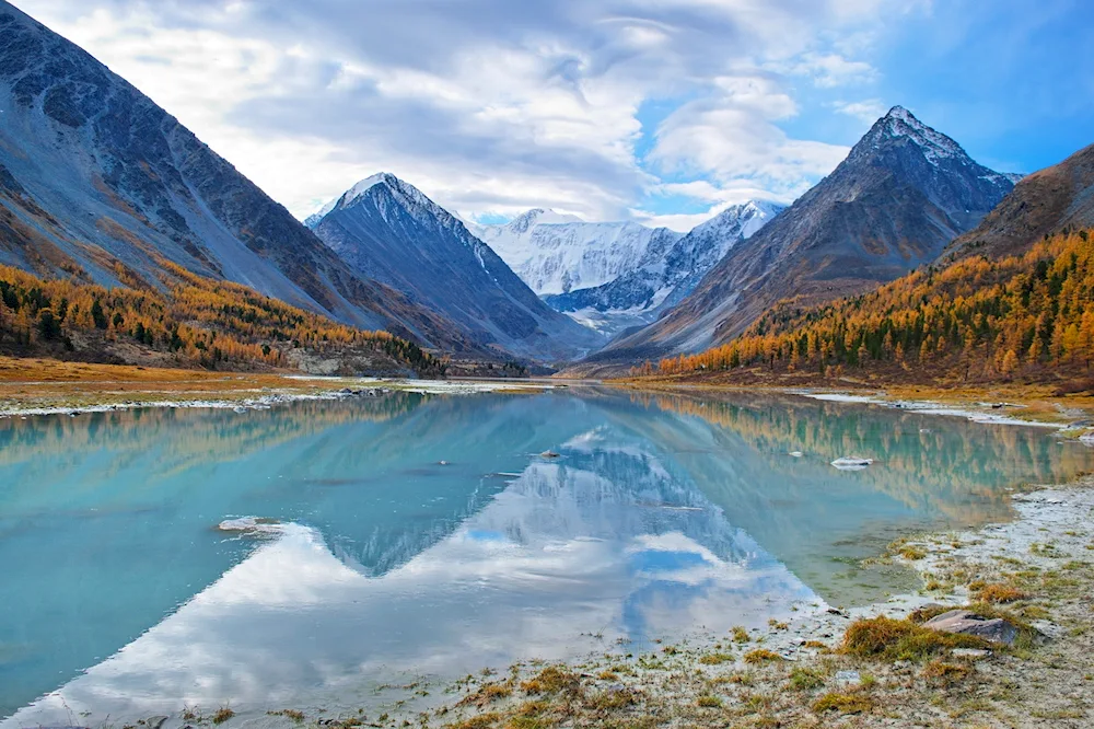 Akkem Lake Altai Republic