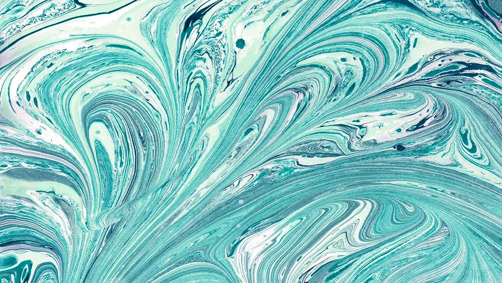 Aquamarine marble turquoise background